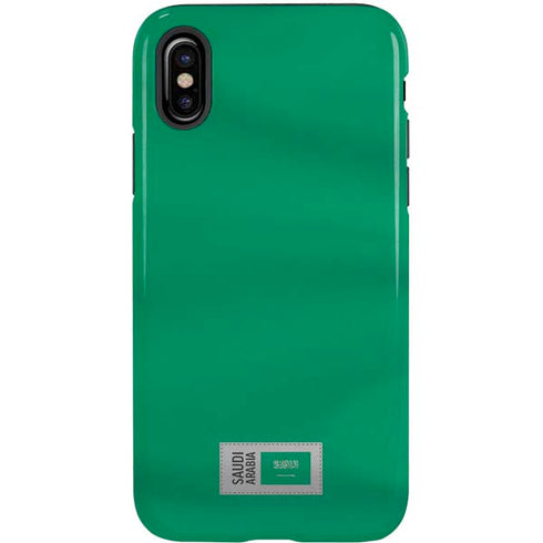 Saudi Arabia Soccer Flag iPhone XS Pro Case